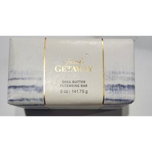 Bath & Body Works ~ FRESH GETAWAY ~ Shea Butter Cleansing Bar 5 oz